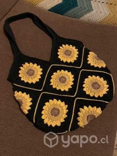 Bolso Bolsa Grannys diseño girasol