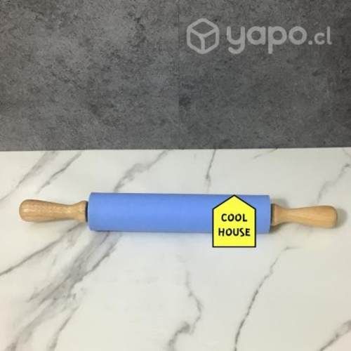 Rodillo hecho de silicon y madera
