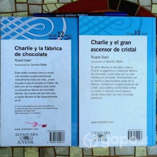 Libros Charlie de Roald Dahl