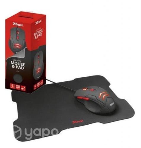 Combo Mouse más Pad Gamer Trust