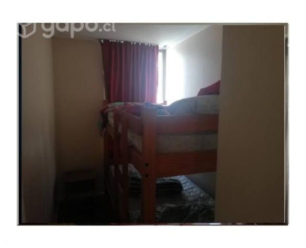 Vende departamento dos cuadras metro u. de chile