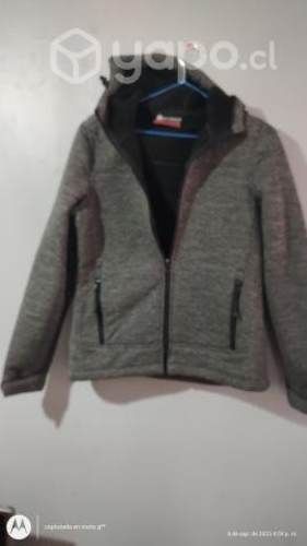 Chaqueta gris forrada