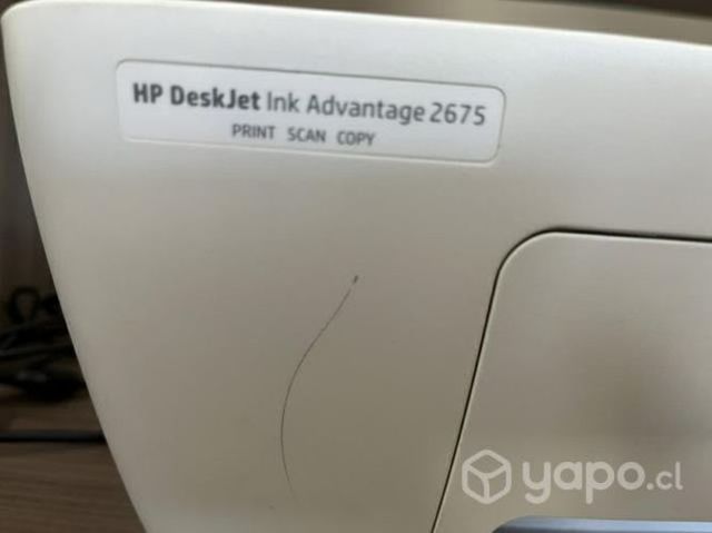 Impresora hp 2675 incluye cartucho tinta color 664