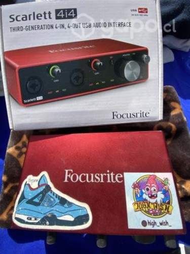 Interfaz Scarlett 4i4