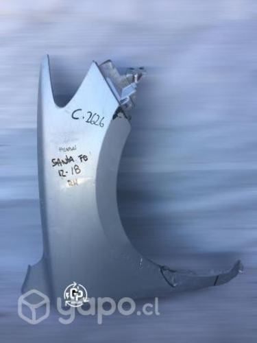 Tapabarro rh hyundai santa fe 2012-2018