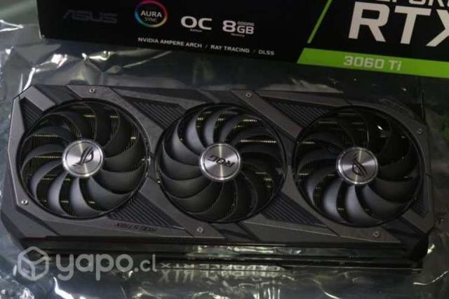 Tarjeta de video nvidia rtx 3060 ti asus
