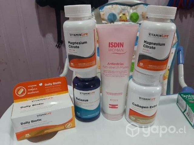 Productos vitaminas , crema