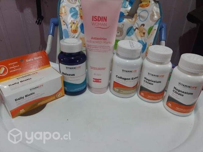 Productos vitaminas , crema