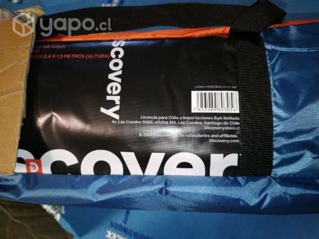 Carpa 4 personas Discovery modelo Zion IV