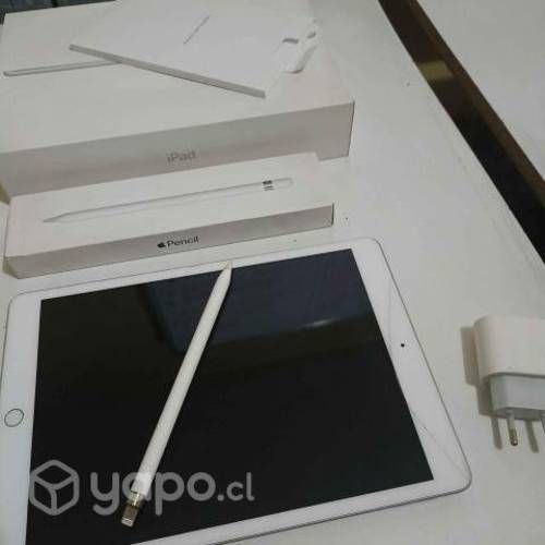 IPAD 8, 32GB con Apple Pencil y Cargador
