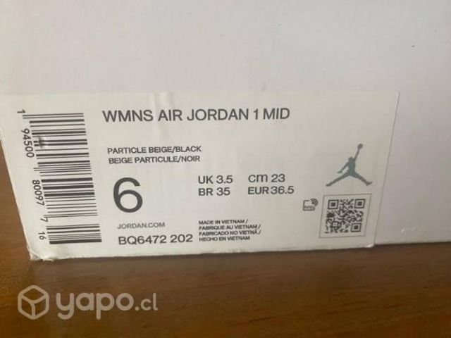 Zapatillas Air Jordan 1 Mid originales