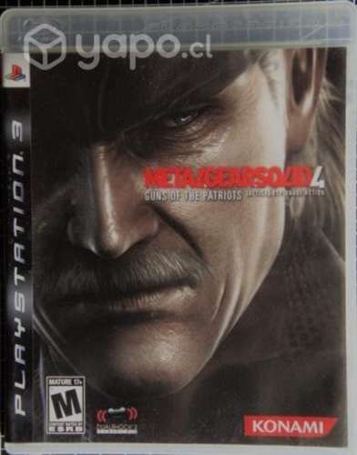 Metal Gear sólido 4: Guns of the Patriots.