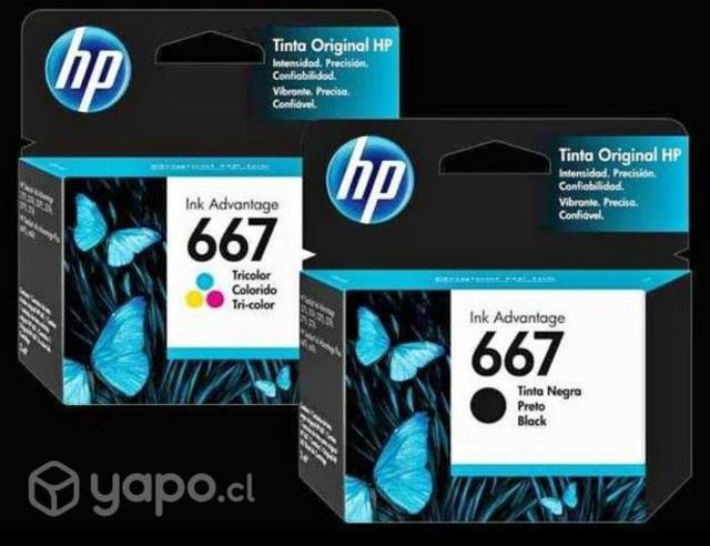 Cartuchos 667 color y negro