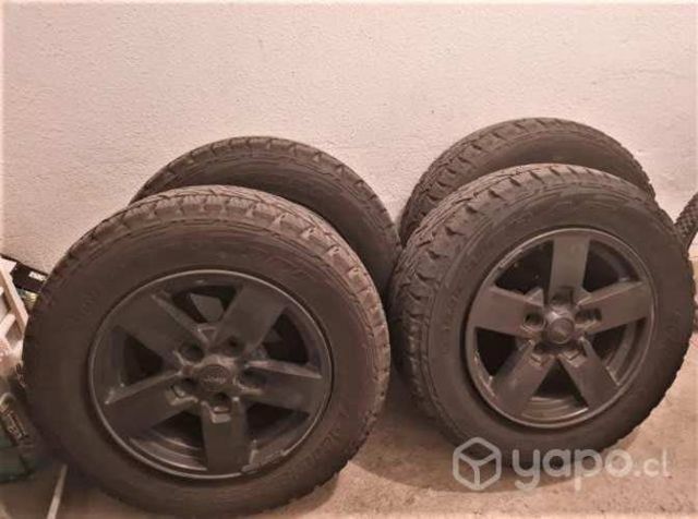 Set 4 Ruedas Originales Marca Jeep