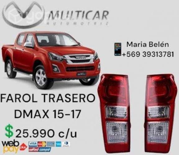 Farol trasero dmax 15-17