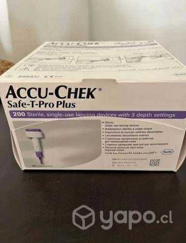 Lancetas Accu Check caja 200 unidades