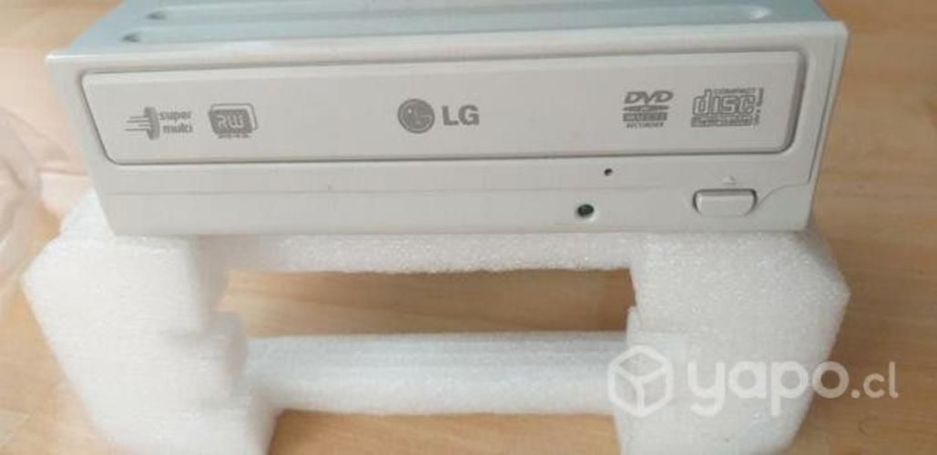 Lector/Grabador de CD/DVD marca LG