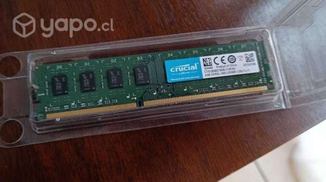 RAM Crucial 4GB DDR3L-1600