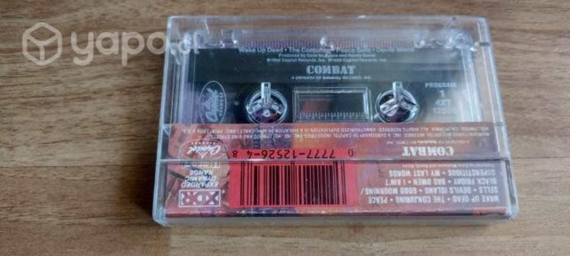 2 Cassettes Megadeth Usa ( Slayer Metallica )