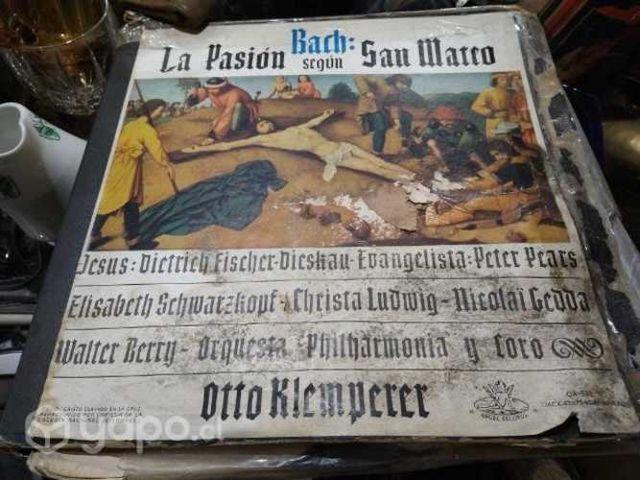 5 vinilos antiguos de colección ,San mateo_33.1/3