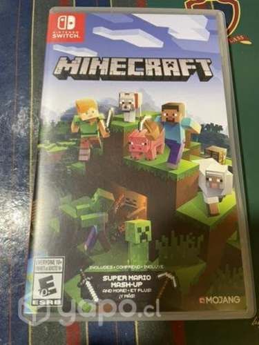 Minecraft juego nintendo switch