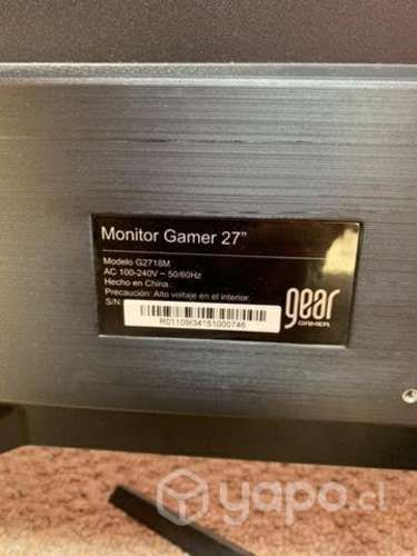 Monitor gamer 27"