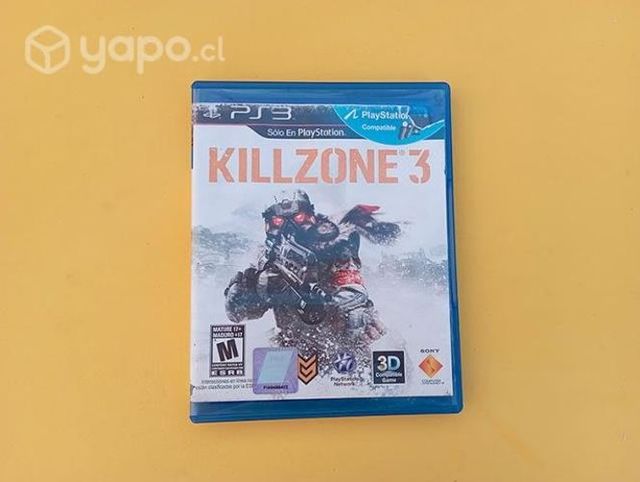Juego ps3 killzone 3