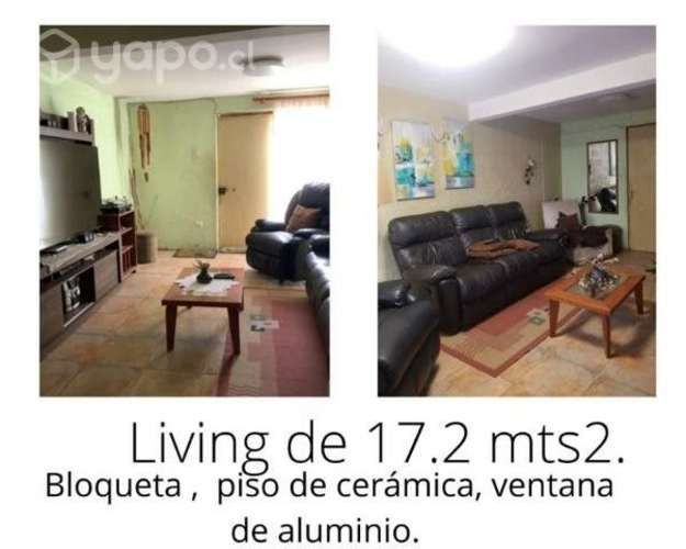 Casa central de 2 pisos sólida, ampliable