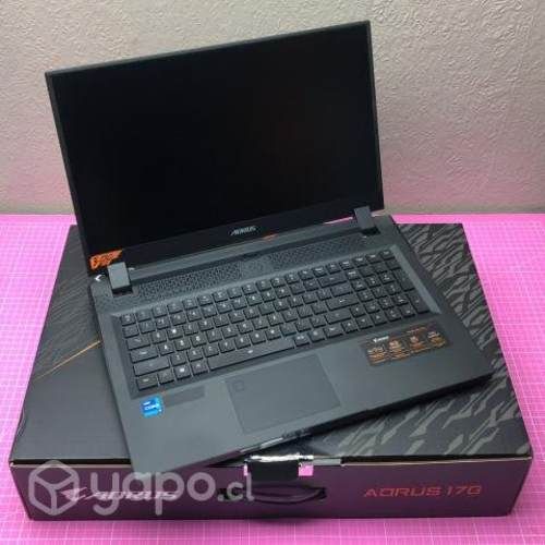 Gigabyte AORUS RX17G UNA BESTIA pantalla 300Hz