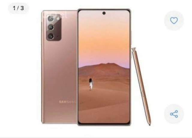 Samsung Note 20 sin uso embalado