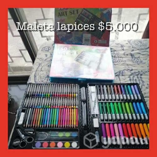 Hermosas maletas de lapices