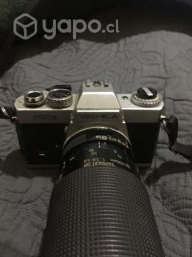 Camara + teleobjetivo