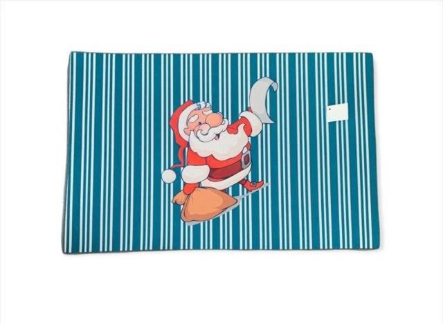 Alfombra navideña antideslizante