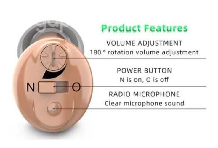 Audifono mini recargable para sordera