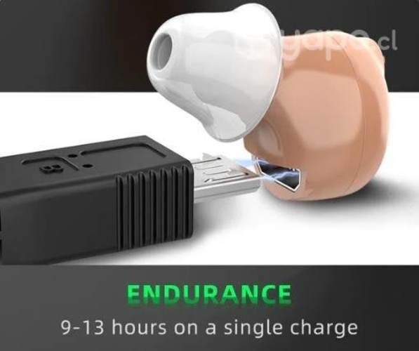 Audifono mini recargable para sordera
