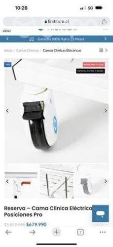 Cama Clinica First Care Manual