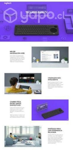 Teclado Bluetooth Logitech (logi) k600