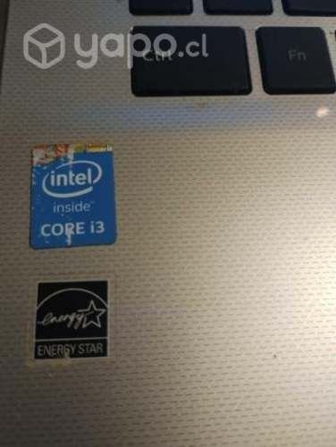 Notebook Toshiba core I3