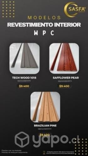 Revestimiento Decorativo Interior WPC