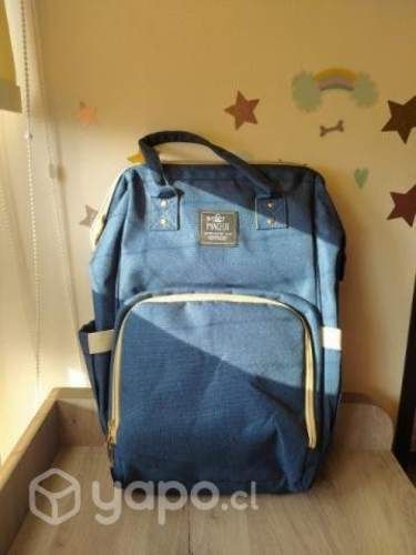 Bolso pañalero unisex