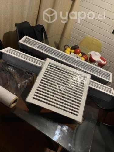 Set de 3 celosías de ventilación/ Metal