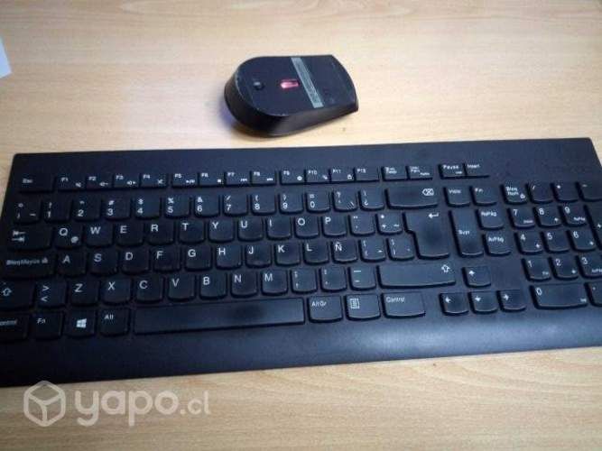 Teclado y mouse inalámbrico lenovo (18)
