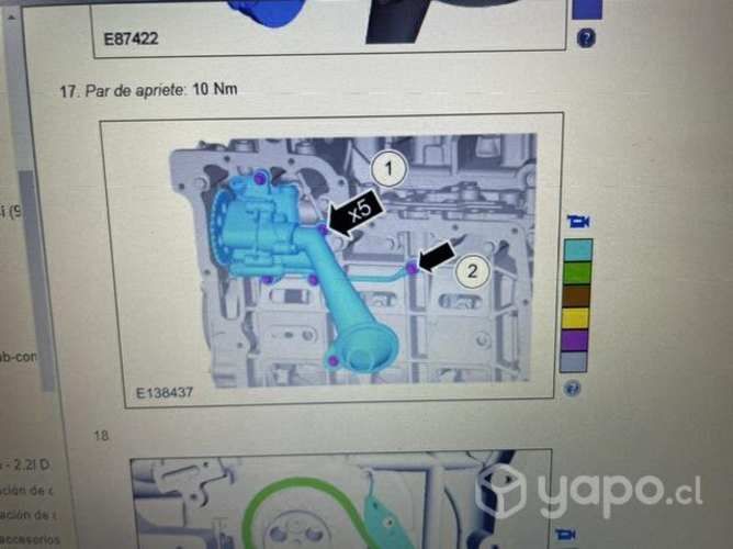 Bomba de aceite Ford transit Nueva original