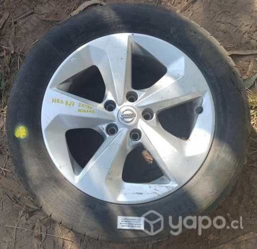 Llanta Aluminio C/Neum 215 60 R17 Nissan qashqai