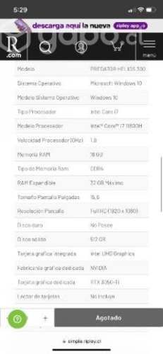 Acer Predator Helios 300