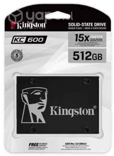 Disco duro SSD Kingston 512GB