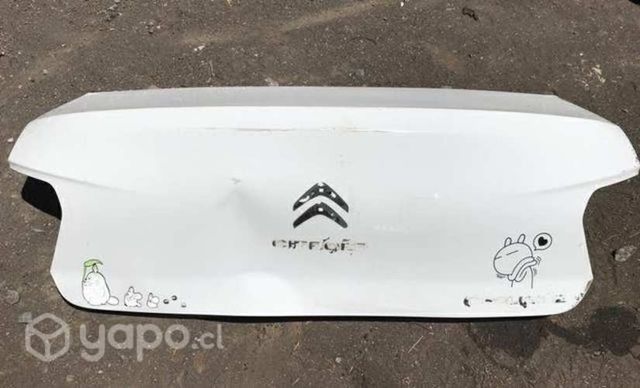Tapa maleta/maletero citroen c elysee