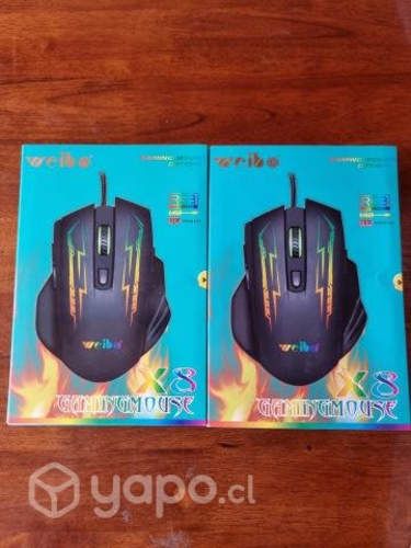 Mouse Gamer con luces RGB 7D