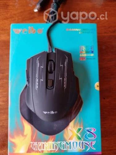 Mouse Gamer con luces RGB 7D