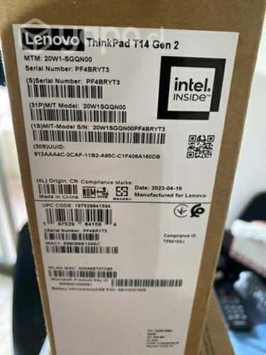 Notebook lenovo thinkpad t14 gen 2